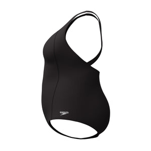 Speedo PLUS SIZE Princess SEAM Ultraback ONE Piece - SPEEDO BLACK