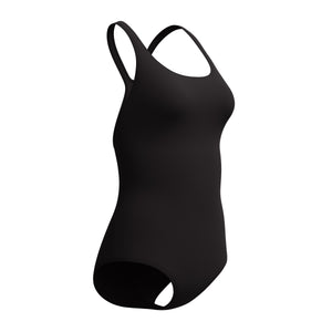 Speedo Moderate Ultraback LONG ONE Piece - SPEEDO BLACK