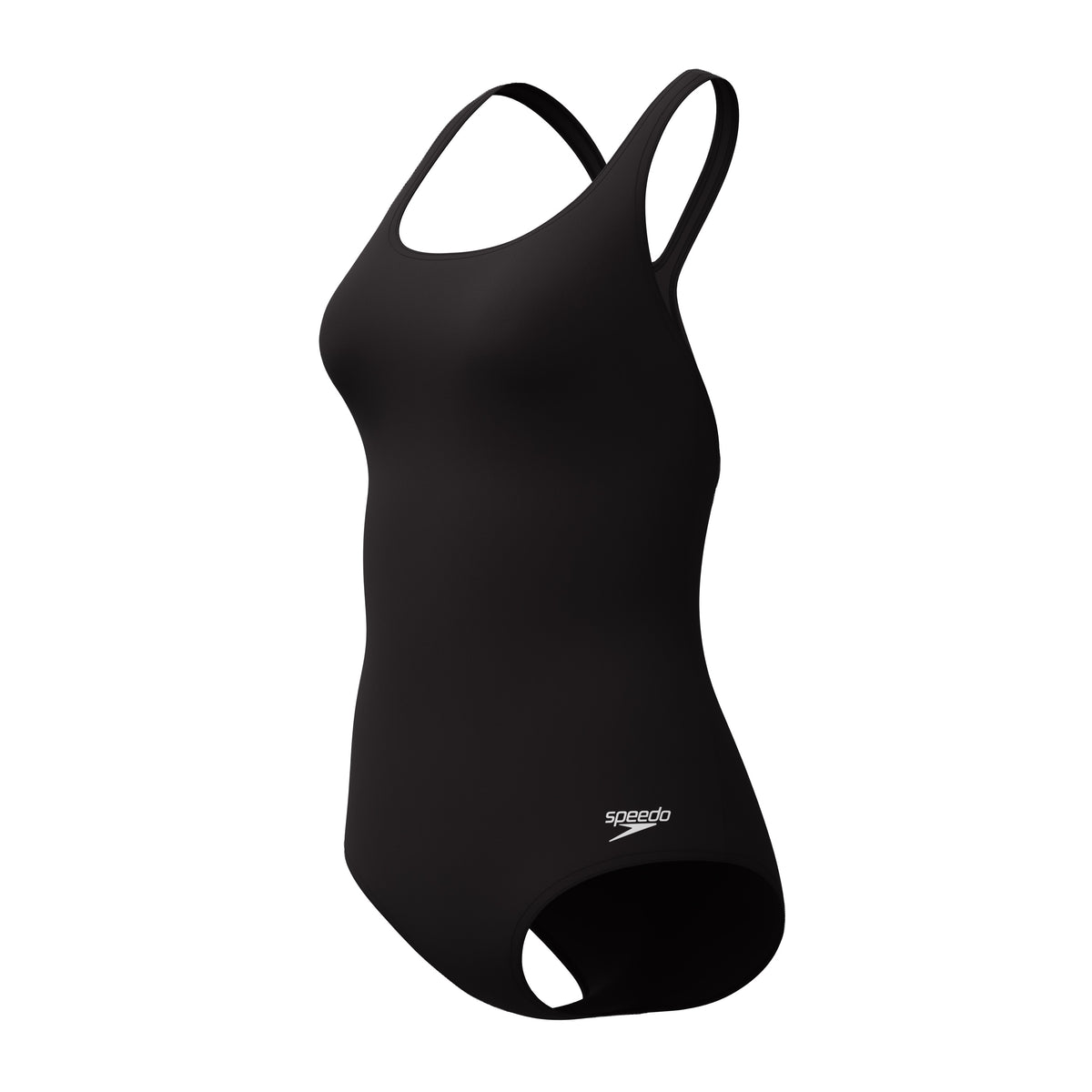 Speedo Moderate Ultraback LONG ONE Piece - SPEEDO BLACK