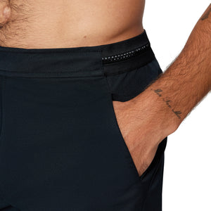 Speedo MALE Woven 18inch Warmup Short - TEAM BLACK