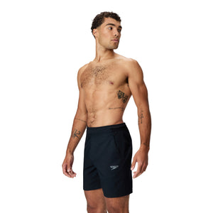 Speedo MALE Woven 18inch Warmup Short - TEAM BLACK