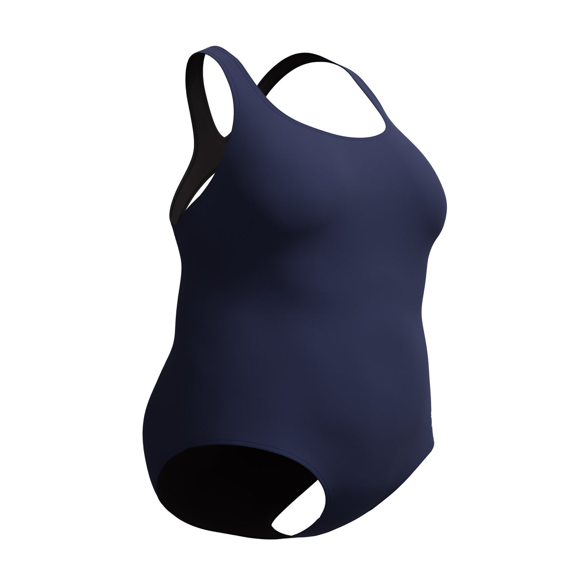 Speedo PLUS SIZE Moderate Ultraback ONE Piece - SPEEDO NAVY