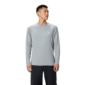 Speedo LONG Sleeve EASY SWIM Shirt - MONUMENT