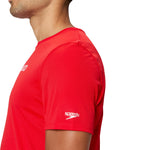 Speedo Guard MALE SWIM TEE - SPEEDO RED