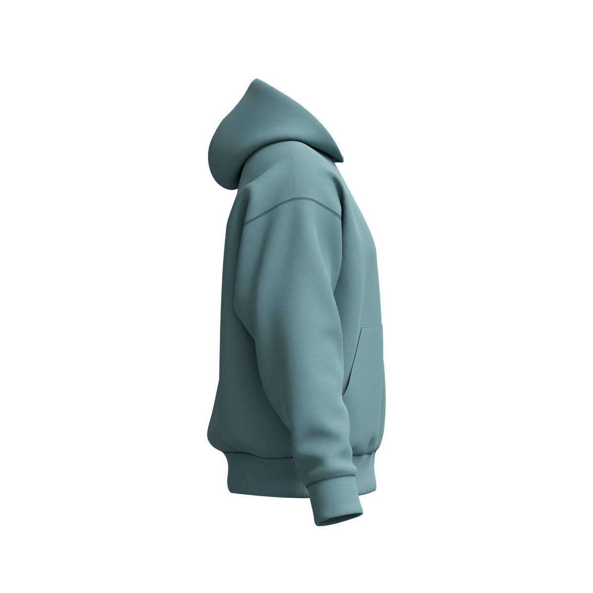 Speedo Pro Male Fleece Hoodie - STORM GREEN