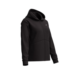 Speedo Pro Female Full Zip Fleece Hoodie - BLACK