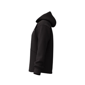 Speedo Pro Male Full Zip Fleece Hoodie - BLACK