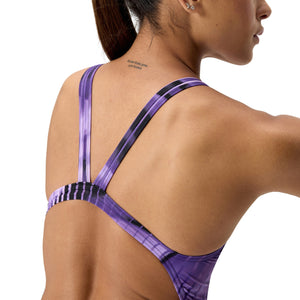 Speedo Female Linear LAVA Leaderback - TEAM PURPLE
