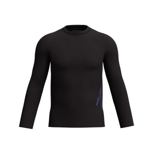 Speedo LONG Sleeve Solid BOOM Rashguard - ANTHRACITE
