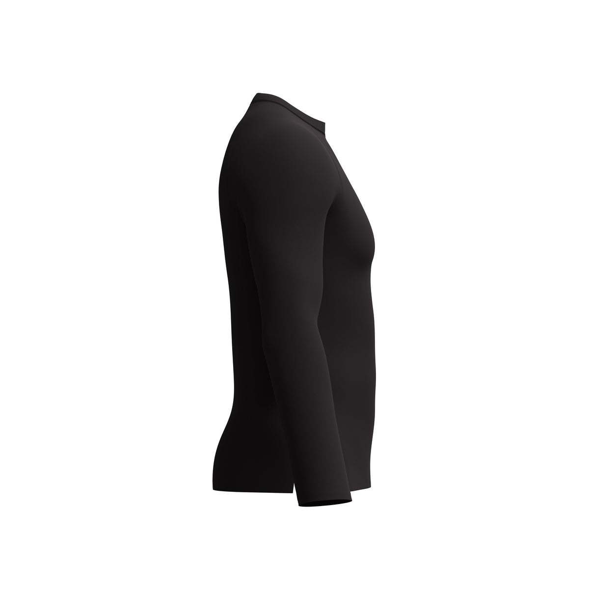 Speedo LONG Sleeve Solid BOOM Rashguard - ANTHRACITE