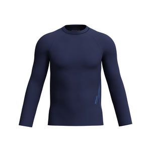 Speedo LONG Sleeve Solid BOOM Rashguard - PEACOAT