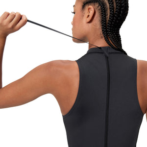 Speedo Solid BOOM Hydrasuit ONE Piece - ANTHRACITE/MAYAN BLUE