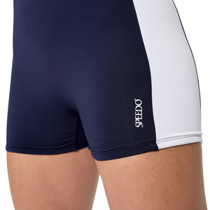 Speedo Colorblock Legsuit - PEACOAT/BRIGHT WHITE