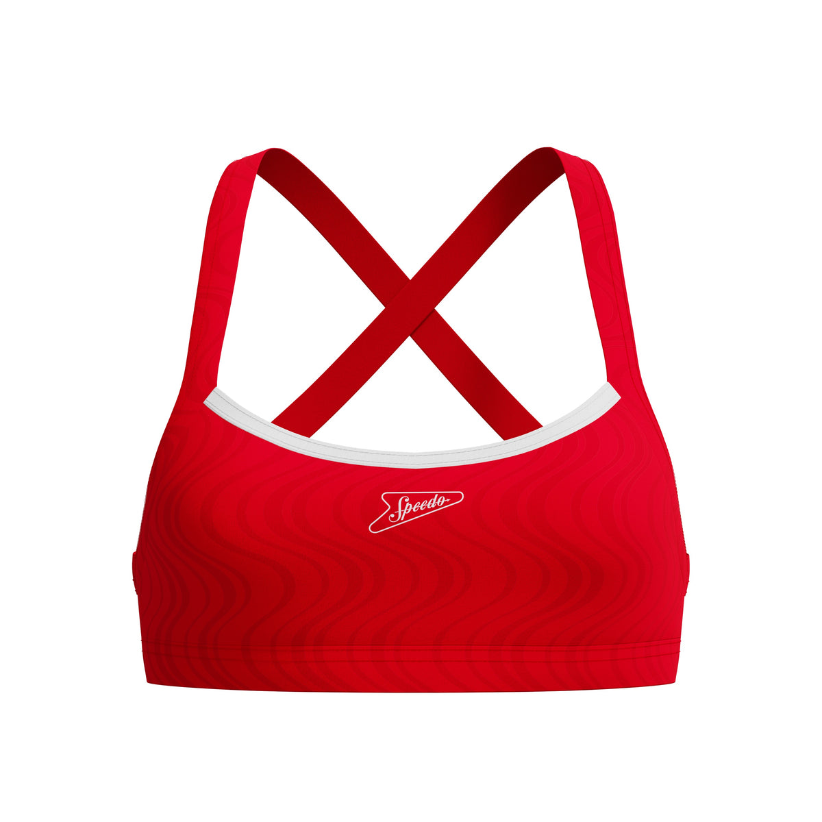 Speedo Women's Texture Crossback Bikini Top - ImageR1 (3D)