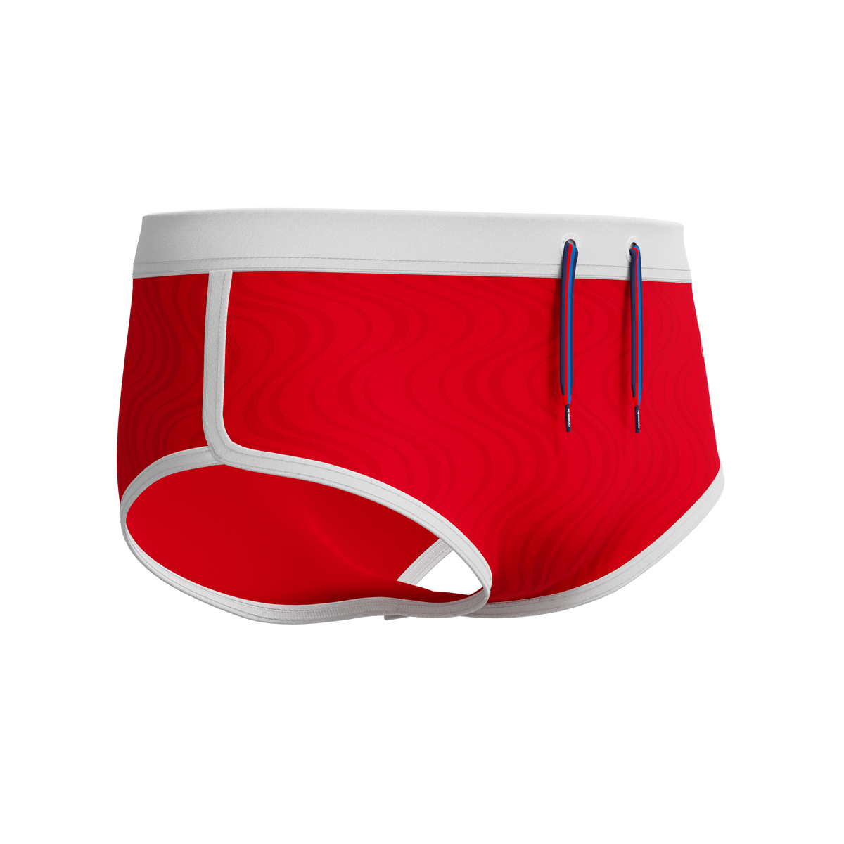 Speedo Texture Brief 3.5 Inch - HIGH RISK RED - R2