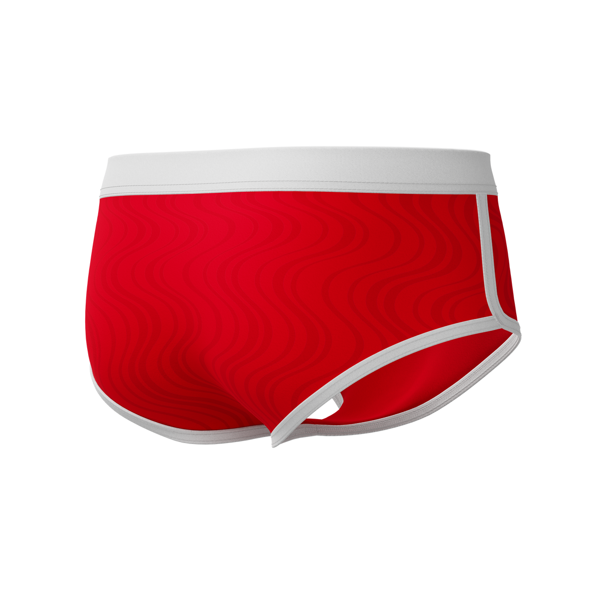 Speedo Texture Brief 3.5 Inch - HIGH RISK RED - R4