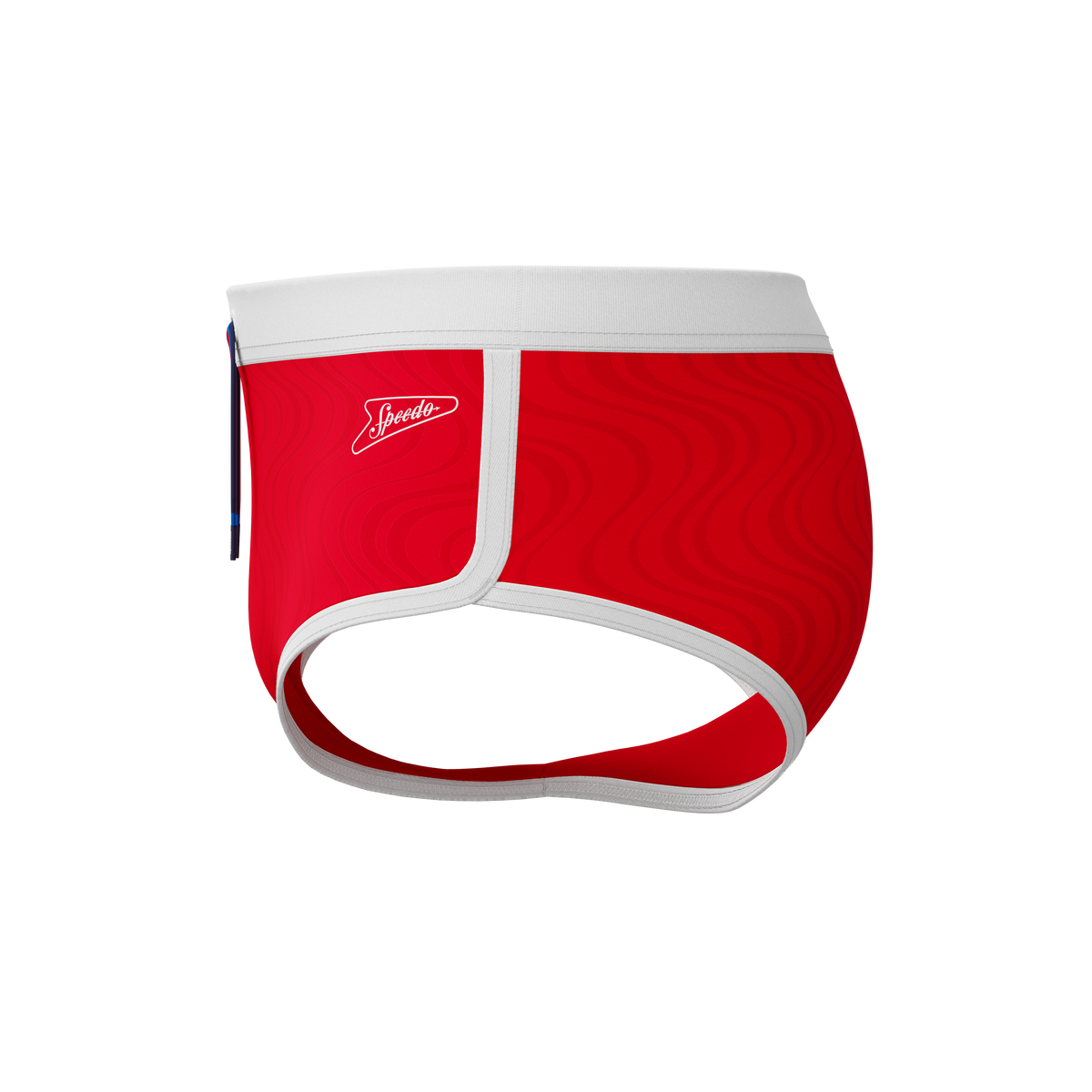 Speedo Texture Brief 3.5 Inch - HIGH RISK RED - R7