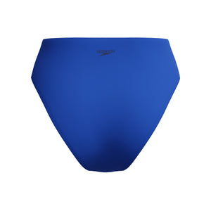 Speedo Solid Cheeky HIGH Waist Bikini Bottom - DEEP SAPPHIRE