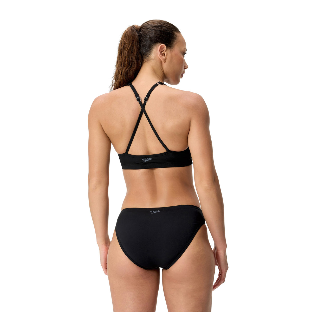 Speedo Solid Classic Bikini Bottom - ANTHRACITE