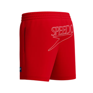 Speedo Classic LOGO Volley 13 INCH - HIGH RISK RED