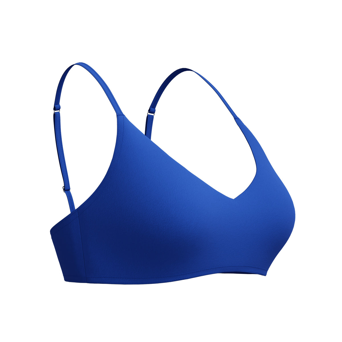 Speedo Solid Triangle Bikini TOP - DEEP SAPPHIRE