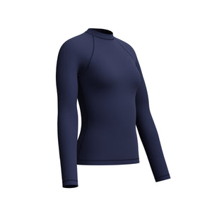 Speedo LONG Sleeve Solid BOOM Rashguard - PEACOAT