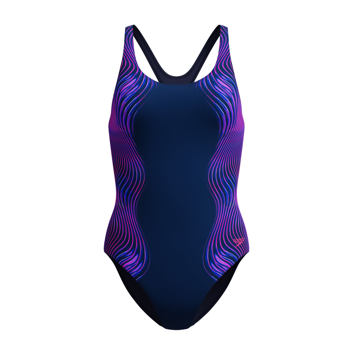 Speedo Print Medalist ONE Piece - PEACOAT