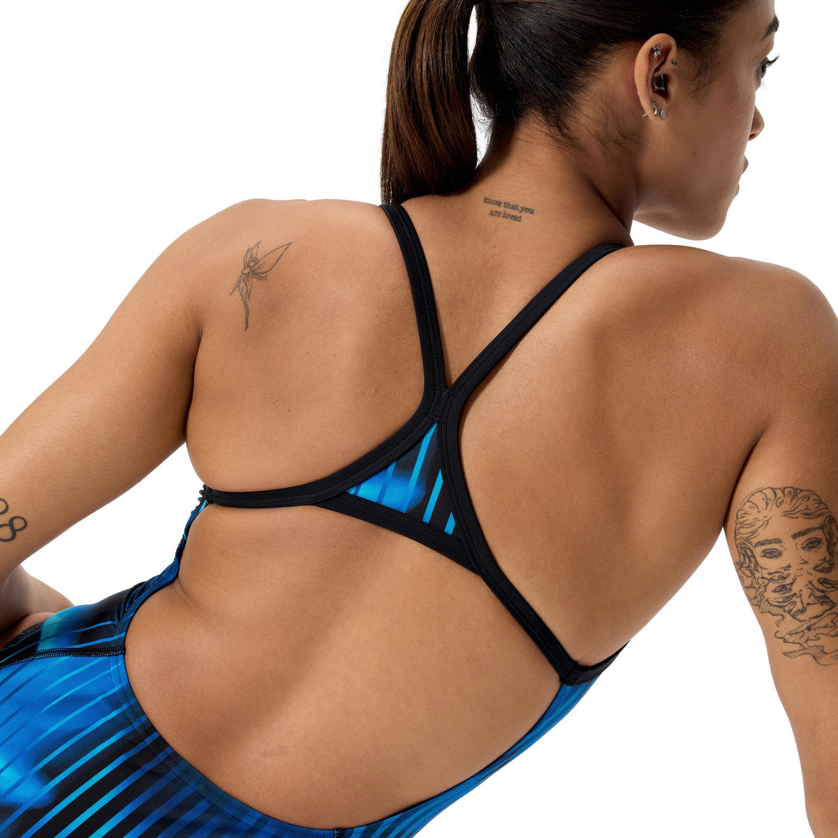 Speedo Female Linear LAVA Turnback - TEAM ROYAL BLUE