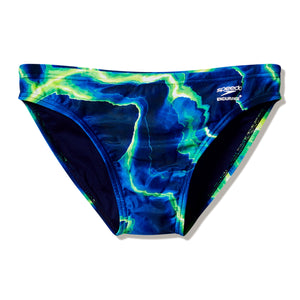 Speedo Male Lightning Brief - Team Royal Blue/Green - Y1