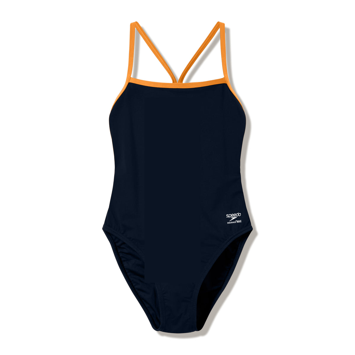 Speedo Women’s Endurance+ Max V-Back 2.0 - TEAM BLACK/ORANGE - view 3
