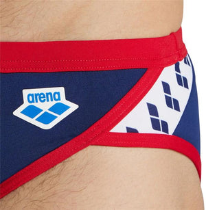 Arena Icons Men's Solid Swim Brief - 25