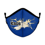 Kent State Golden Splashes Face Mask