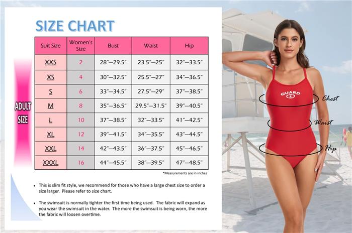 Adoretex Guard Women's Adjustable Thin Strap 1-Piece w/ Padded Bra - 26 product image 6