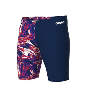 Arena Crackle Print MaxLife Eco Men's Swim Jammer - 25