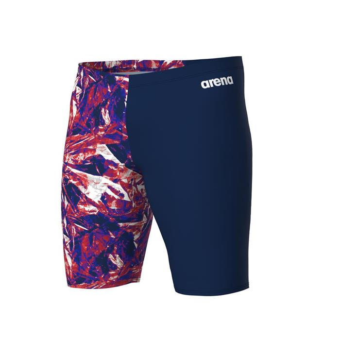 Arena Crackle Print MaxLife Eco Men's Swim Jammer - 25