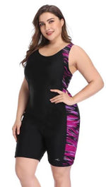 Adoretex Plus Size Womens Lycra Unitard Swimsuit - 25 product image