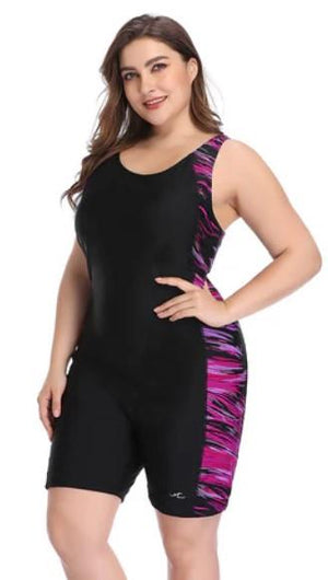 Adoretex Plus Size Womens Lycra Unitard Swimsuit - 25 product image