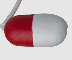 Kemp 60' White Economy Throw Rope w/ Red/White Buoy - 26 product image 2