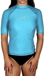 Adoretex Women's Rashguard UPF 50+ Short Sleeve Swim Shirt - 25 product image