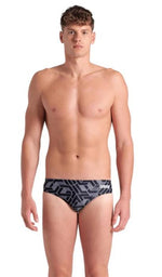 Arena Escape Print MaxLife Men's Swim Brief - 25