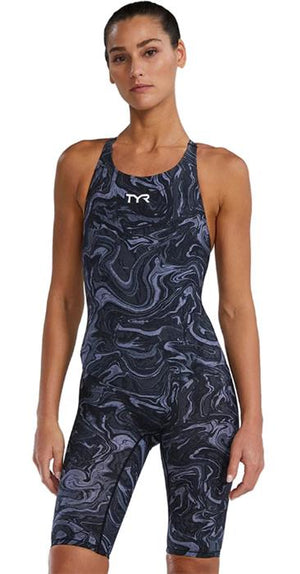 TYR Hyperblitz Thresher Women's Open Back U12 Compliant Tech Suit - 26 product image 4