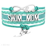 Swim Mom Wrap Bracelet
