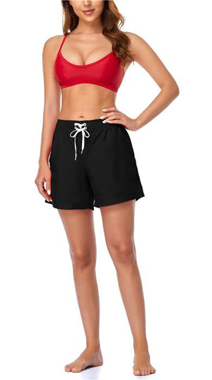 Adoretex Ladies Quick Dry Elastic Waist w/ Drawstring Swim Boardshorts - 25 product image 2