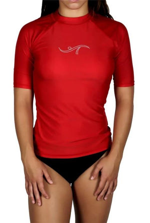 Adoretex Women's Rashguard UPF 50+ Short Sleeve Swim Shirt - 25 product image 2