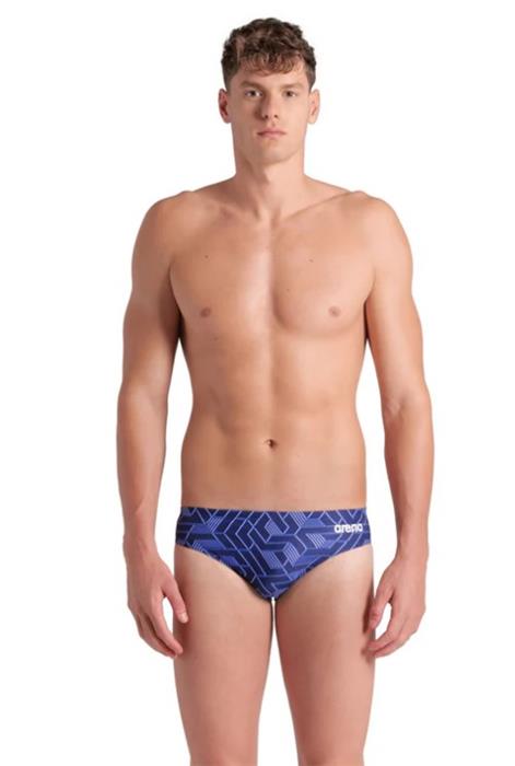 Arena Escape Print MaxLife Men's Swim Brief - 25