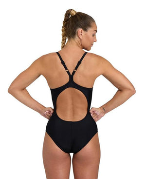 Arena Solid Lightdrop Back One-Piece Swimsuit - 26