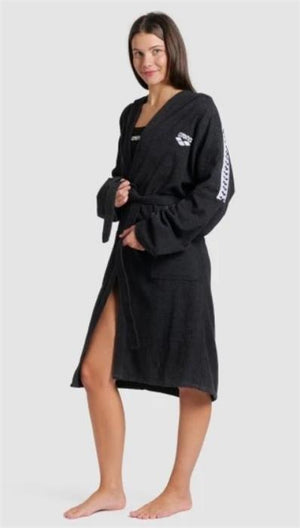 Arena Unisex Team Stripe Soft Hooded Robe - 26