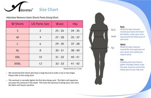 Adoretex New Direction Printed 4-Way Stretch Female Sport Swim Shorts - 25 product image 4
