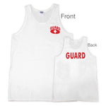 Kemp Guard White 100% Cotton Lifeguard Tank Top - 26 product image