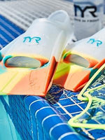TYR Stryker Silicone Swim Training Fins - 25 product image